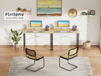 80CM Computer Desk Gaming with Sturdy Metal Frame
