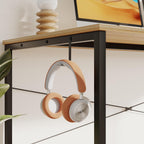 80CM Computer Desk Gaming with Sturdy Metal Frame