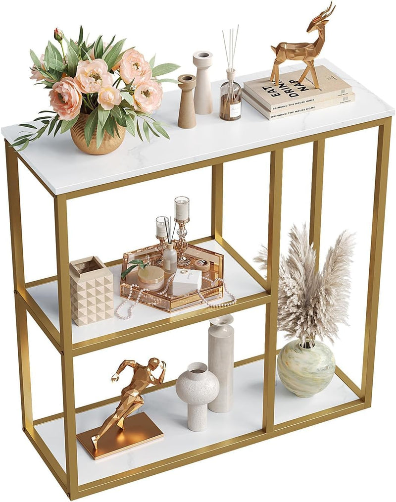80CM Console Table Narrow Entry for Living Room