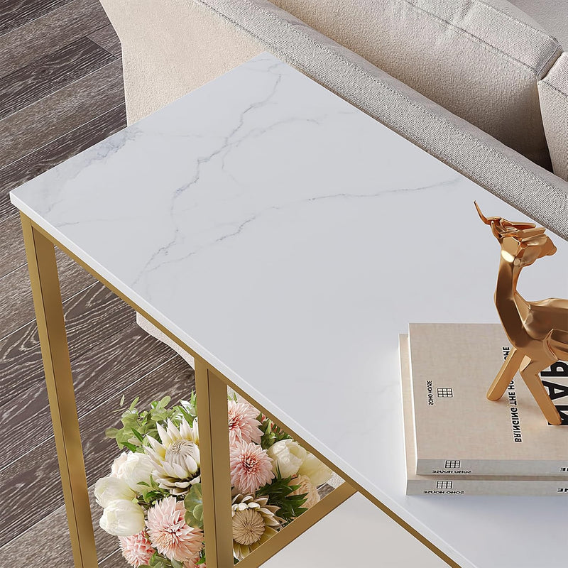 80CM Console Table Narrow Entry for Living Room