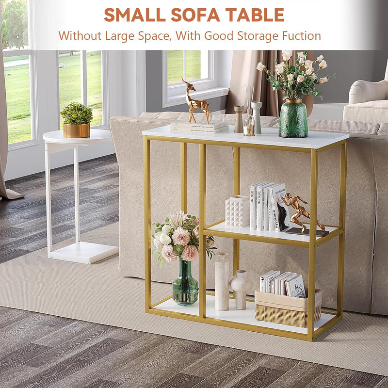 80CM Console Table Narrow Entry for Living Room