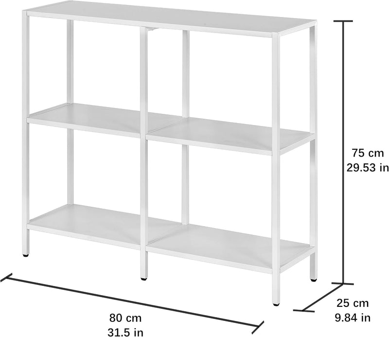 80CM Inch Metal Console Table with 3 Tier