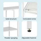 80CM Inch Metal Console Table with 3 Tier