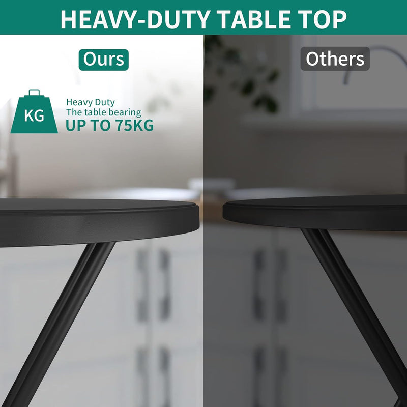 80CM Round Garden Table Super Light Folding Camping