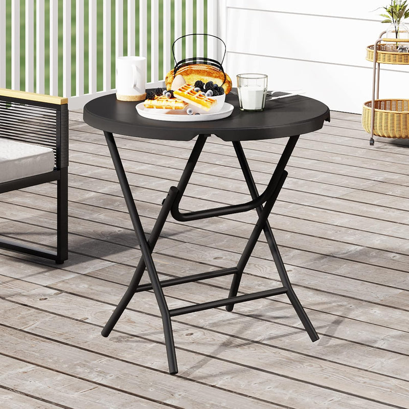 80CM Round Garden Table Super Light Folding Camping
