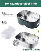 80W Faster Heating Electric Lunch Box Upgraded 3
