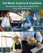 80W Faster Heating Electric Lunch Box Upgraded 3