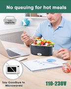 80W Faster Heating Electric Lunch Box Upgraded 3