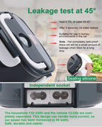 80W Faster Heating Electric Lunch Box Upgraded 3