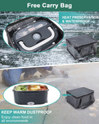 80W Faster Heating Electric Lunch Box Upgraded 3