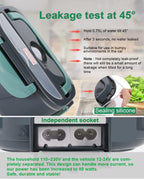 80W Faster Heating Electric Lunch Box Upgraded 3