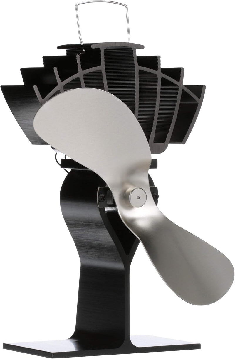 810cakbx Heat Powered Wood Stove Fan Nickel Bilingual