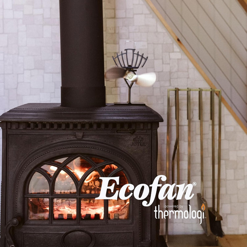 810cakbx Heat Powered Wood Stove Fan Nickel Bilingual