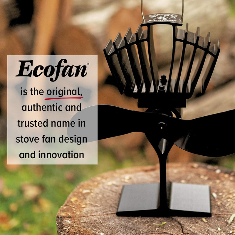 810cakbx Heat Powered Wood Stove Fan Nickel Bilingual