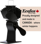 812amxbx Heat Powered Wood Stove Fan Bilingual