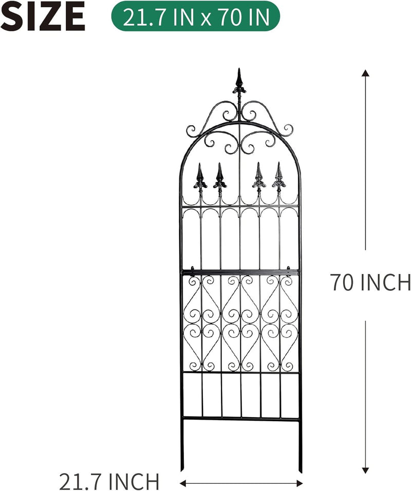 Trellis 86” X 21.7” for Climbing Plants 7.2FT