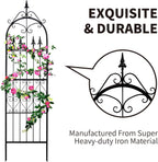 86” X 21.7” for Climbing Plants 7.2FT Metal