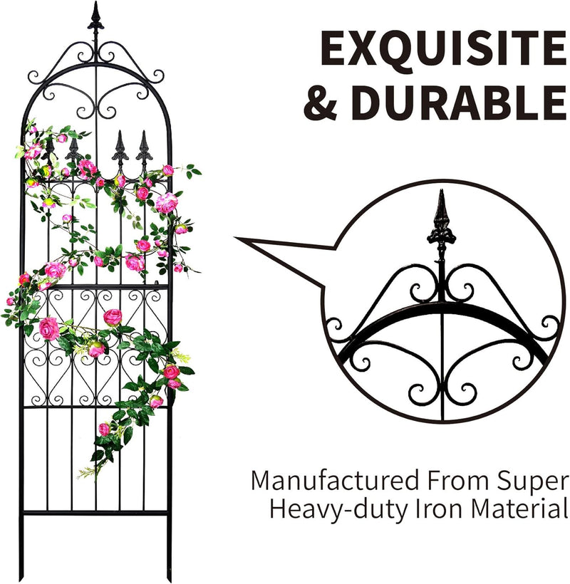 Trellis 86” X 21.7” for Climbing Plants 7.2FT