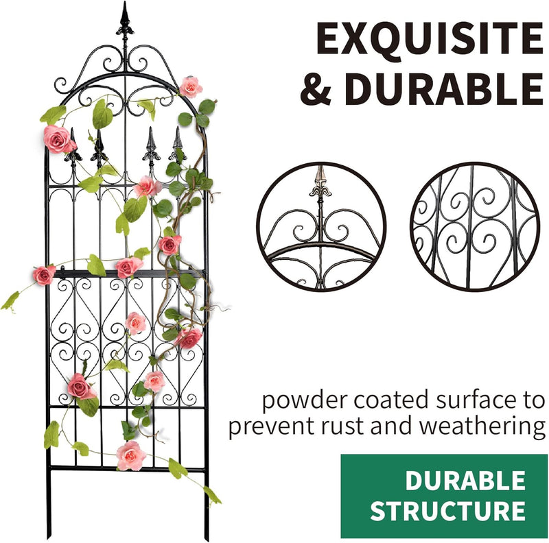 Trellis 86” X 21.7” for Climbing Plants 7.2FT
