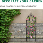 86” X 21.7” for Climbing Plants 7.2FT Metal