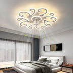 86CM LED Ceiling Fan Light with Remote App