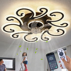 86CM LED Ceiling Fan Light with Remote App