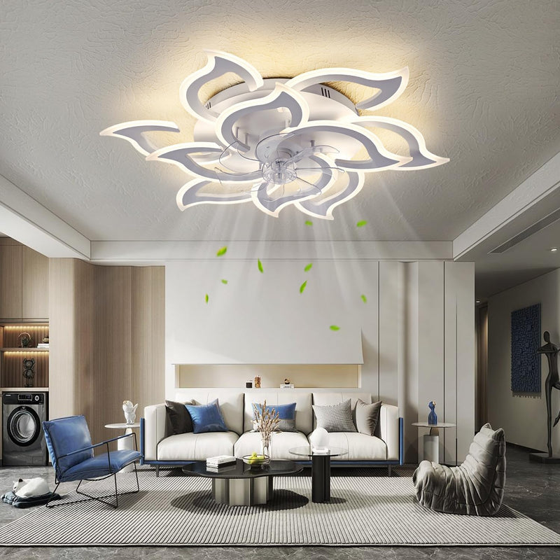 86CM LED Ceiling Fan Light with Remote App
