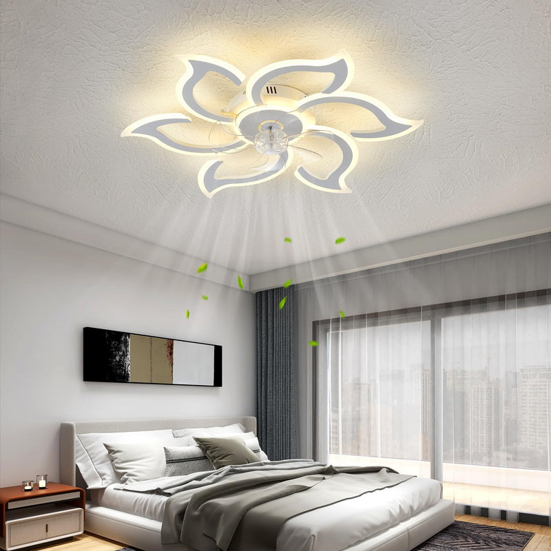 86CM LED Ceiling Fan Light with Remote App