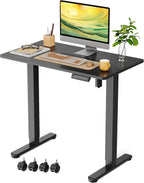 88CM Small Standing Desk with Whole-Piece Top Wheels