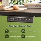 88CM Small Standing Desk with Whole-Piece Top Wheels