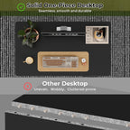 88CM Small Standing Desk with Whole-Piece Top Wheels