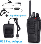 88e Long Range Walkie Talkie USB Rechargeable 16ch (8 Pack)