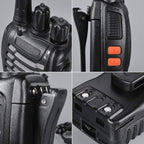88e Long Range Walkie Talkie USB Rechargeable 16ch (8 Pack)