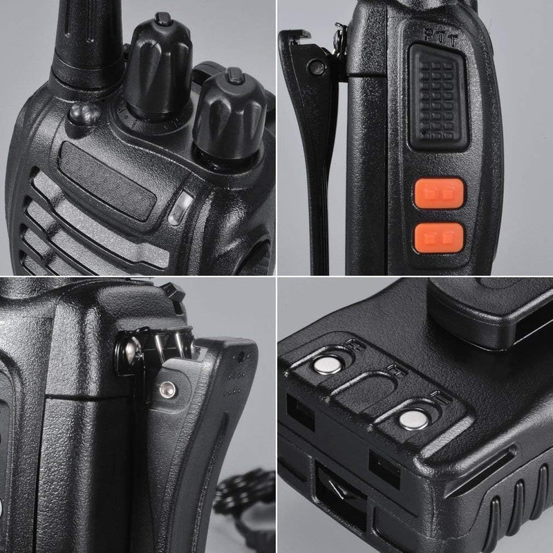 88e Long Range Walkie Talkie USB Rechargeable 16ch (8 Pack)