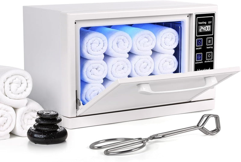 8L Hot Towel Cabinet Warmer with UV Sterilisation