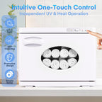 8L Hot Towel Cabinet Warmer with UV Sterilisation