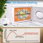 8L Hot Towel Cabinet Warmer with UV Sterilisation