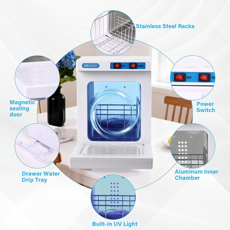 8L Hot Towel Warmer Cabinet 3 in 1