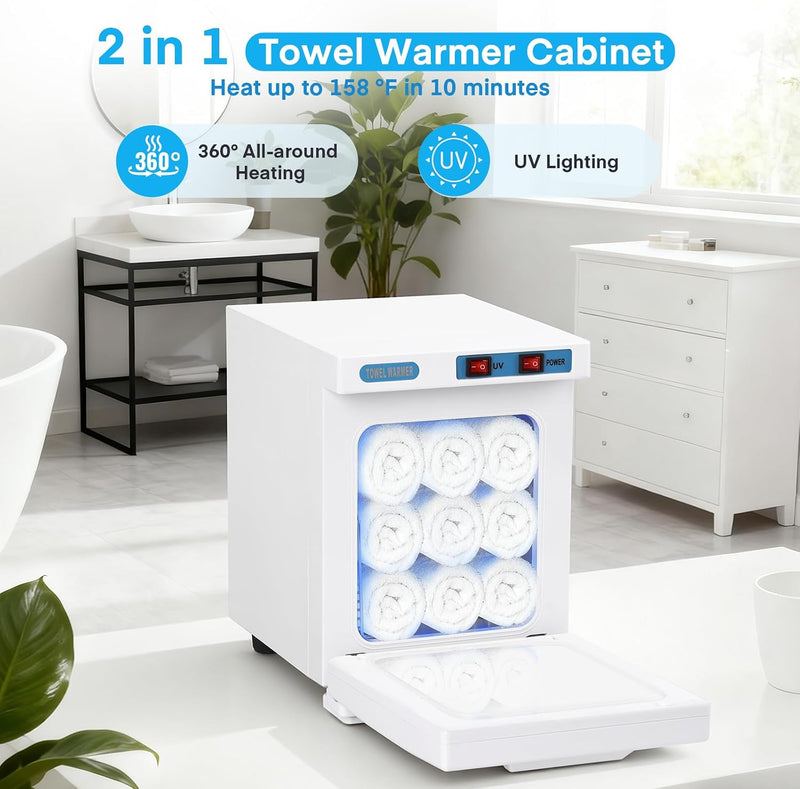 8L Hot Towel Warmer Cabinet 3 in 1