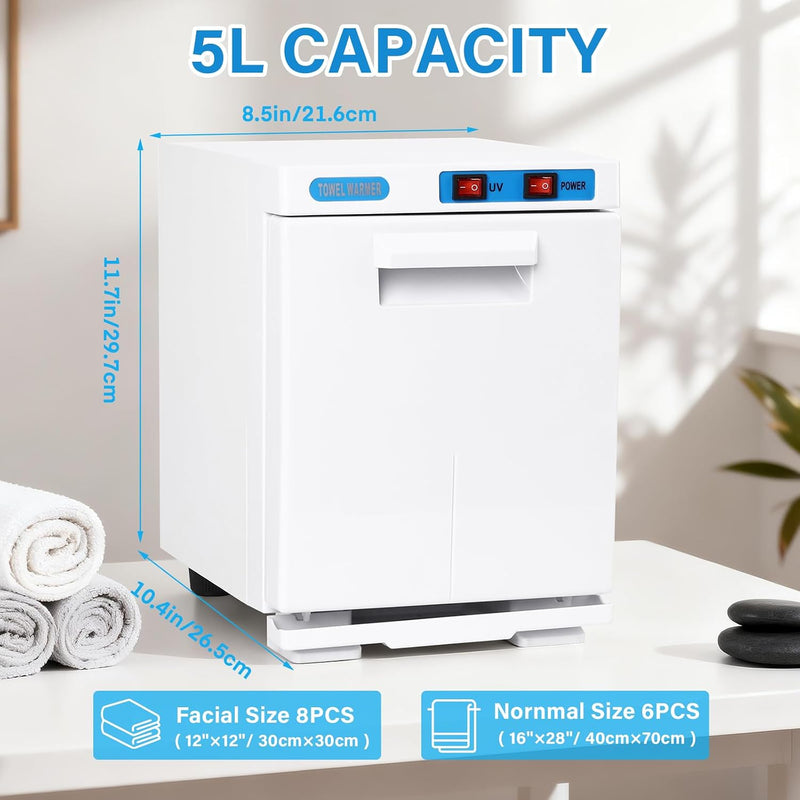 8L Hot Towel Warmer Cabinet 3 in 1