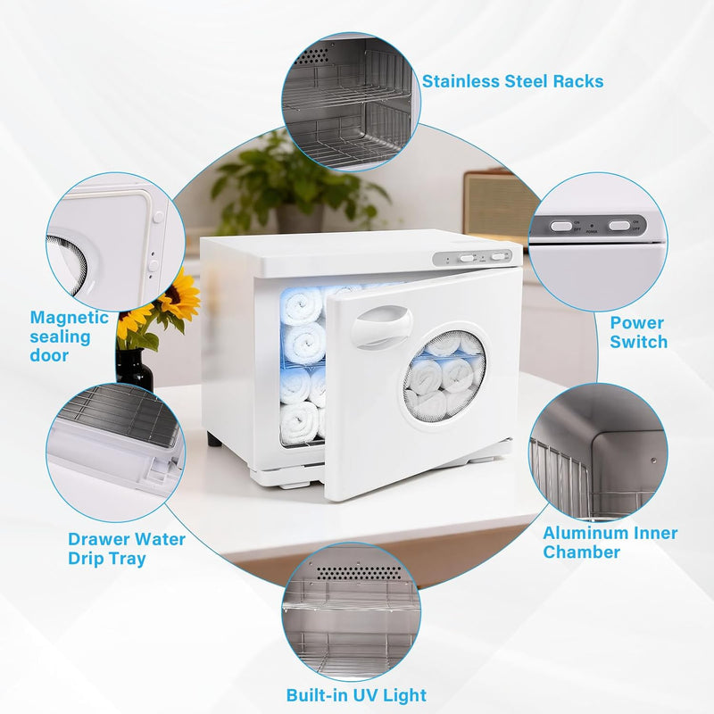 8L Hot Towel Warmer Cabinet 3 in 1
