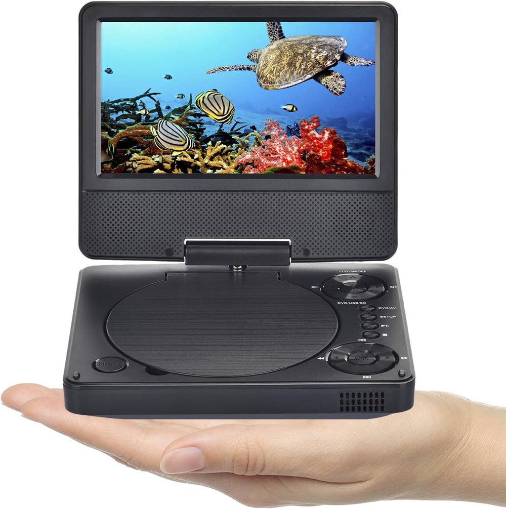 9.5"mini Portable Dvd Player for Car and Kids