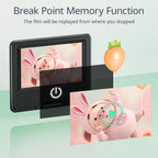 9.5" Portable Dvd Player with 7.5" HD Swivel