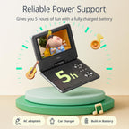 9.5" Portable Dvd Player with 7.5" HD Swivel