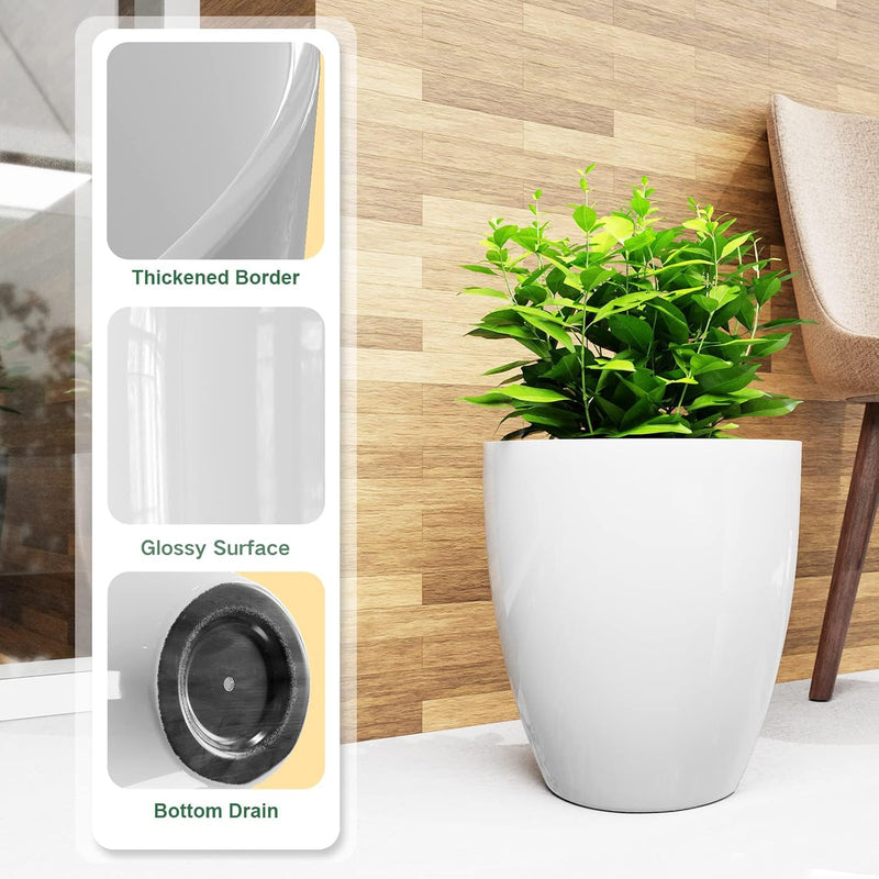 9-Gallon Tall Large Planters
