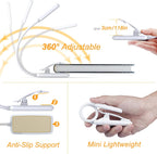9 LED Clip on Book Light 3 Eye-Protecting