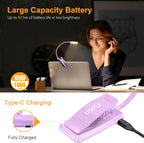 9 LED Clip on Book Light 3 Eye-Protecting
