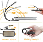 9 LED Clip on Book Light 3 Eye-Protecting