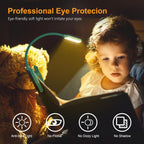 9 LED Clip on Book Light 3 Eye-Protecting