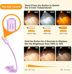 9 LED Clip on Book Light 3 Eye-Protecting